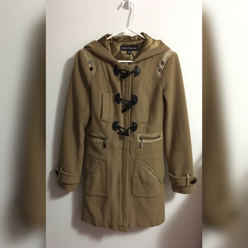 Blanc Noir Wool Coat